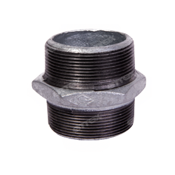 NIPLE TUERCA A-197 GALV. CLASE 300 NPT 1.1/4"