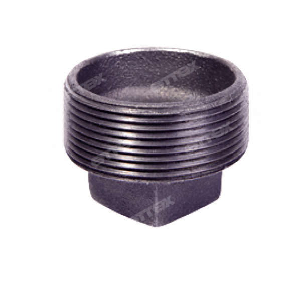 TAPA TORNILLO A-197 NEGRO CLASE 150 NPT 1/2"