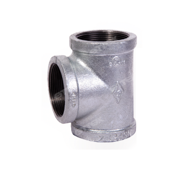 TEE A-197 GALV. CLASE 150 NPT 1.1/4"