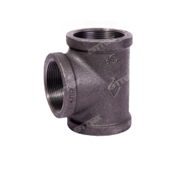 TEE A-197 NEGRO CLASE 150 NPT 6"