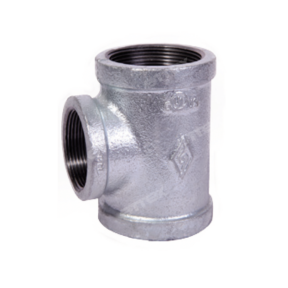 TEE REDUC. A-197 GALV. CLASE 150 NPT 6*3