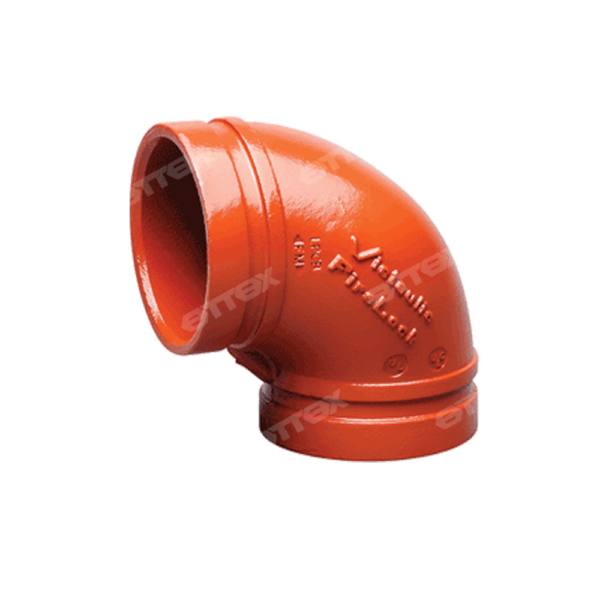 CODO RC 90º VICTAULIC UL/FM ESTILO 001 R-R. 6"