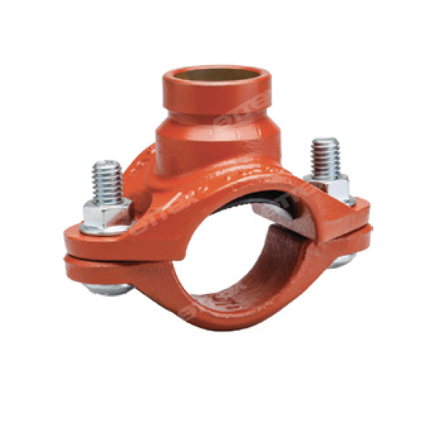 TEE-MECANICA VICTAULIC UL/FM ESTILO 922 EMPAQ. GR. "E" NPT 2*1