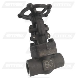 VALVULAS COMPUERTA VASTAGO ASCENDENTE MARCA B3-VALVE ASTM A-105 TRI8 CLASE 800 SW/NPT 1/2"