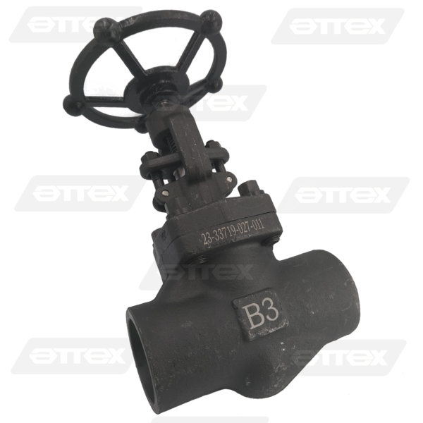 VALVULAS  GLOBO MARCA B3-VALVE ASTM A-105 TRIM-8 CLASE 800 S.W. 2"