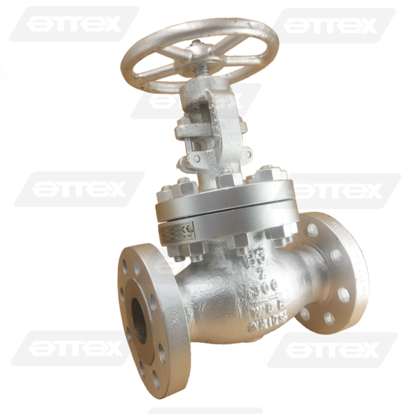 VALVULAS  GLOBO MARCA B3-VALVE ASTM A-216 WCB TRIM-8 CLASE 300 R.F. 4"