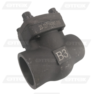 VALVULAS  RETENCION CHAPALETA MARCA B3-VALVE  ASTM A-105 TRIM-8 CLASE 800 S.W 1.1/2