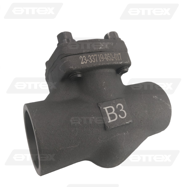 VALVULAS  RETENCION HORIZONTAL MARCA B3-VALVE ASTM A-105 TRIM-8 CLASE 800 S.W. 1.1/2